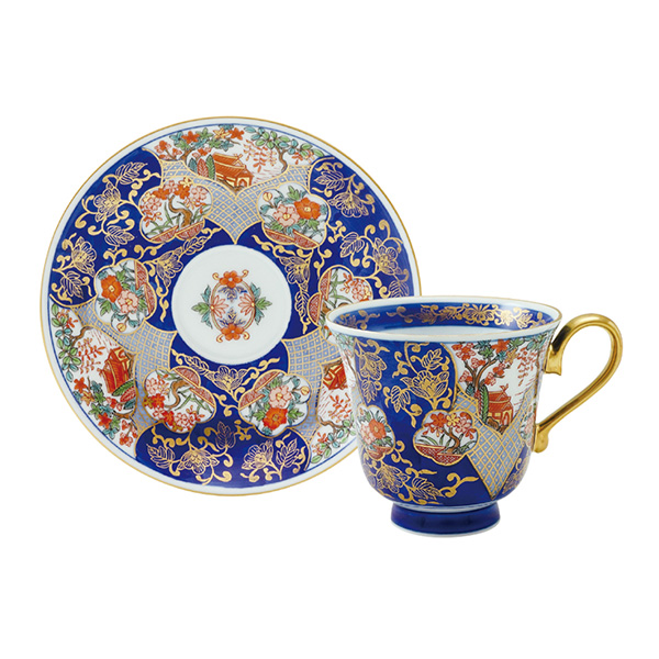富丽典雅雍容大气】ARITA PORCELAIN LAB 有田烧弥左卫门咖啡杯套装遊苑