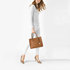 【杨幂同款】Michael Kors/MK studio 迈克高仕 Mercer Large 女士大号单肩包/手提包/锁头Tote包 30F6GM9T3L 多色可选